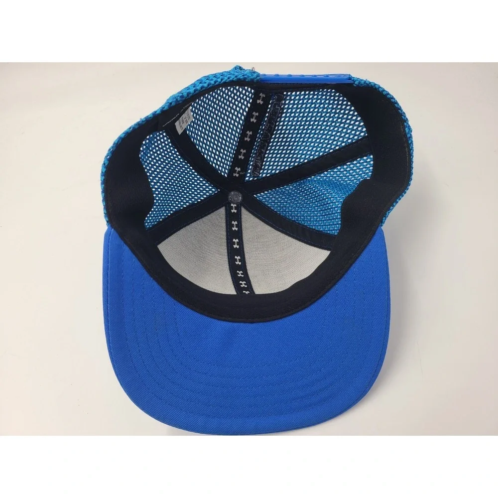 Youth Under Armour Snapback Hat Cap Polyester‎ Baseball Golf Boy Girl Blue Black
